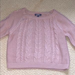 Baby pink sweater size xs